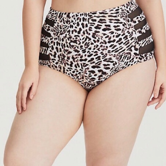 torrid leopard swimsuit